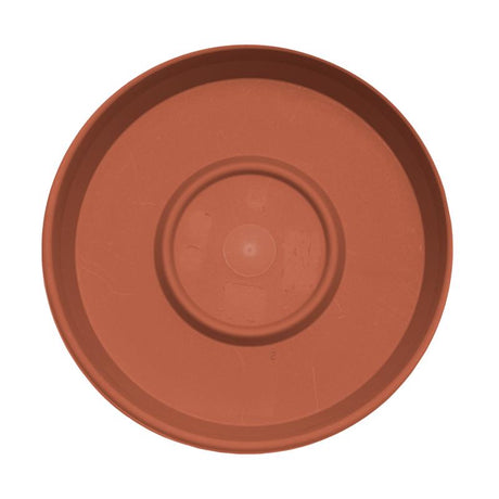 Bloem Terra 1.7 in. H X 10 in. D Resin Traditional Plant Saucer Terra Cotta