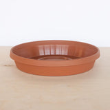 Bloem Terra 2.7 in. H X 14.75 in. W X 16 in. D Resin Traditional Plant Saucer Terra Cotta