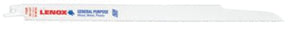 Lenox 22758OSB110R Series Reciprocating Saw Blade, Applicable Materials: Metal, Nail-Embedded Wood, Non-Ferrous Metal