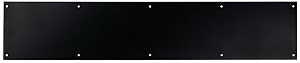 National Hardware N270-312 Kick Plate, 34 in L, 8 in W, Oil-Rubbed Bronze, Pack of 2