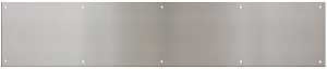 National Hardware N270-316 Kick Plate, 34 in L, 8 in W, Satin Nickel, Pack of 2