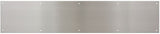 National Hardware N270-316 Kick Plate, 34 in L, 8 in W, Satin Nickel, Pack of 2