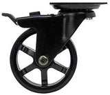 Shepherd Hardware 6276 Swivel Caster, 2-3/8 in H x 2-3/8 in W Plate, 7-1/4 in L x 6-1/2 W in x 7-1/2 in H Dimensions