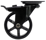 Shepherd Hardware 6276 Swivel Caster, 2-3/8 in H x 2-3/8 in W Plate, 7-1/4 in L x 6-1/2 W in x 7-1/2 in H Dimensions