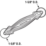 Make-2-Fit P 7503 Standard-Duty Screen Rolling Tool, Nylon Blade, Plastic Handle