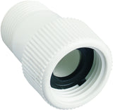 Orbit 53364 Hose-To-Pipe Adapter, 3/4 x 3/4 in, MNPT x FHT, PVC, White