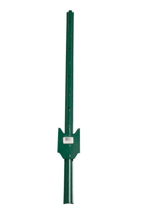 American Posts .5 in. H X 1.25 in. W X 3 ft. L 14 Ga. Powder Coated Green steel U-Post, Pack of 10
