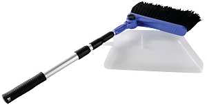 Camco USA 43623 Broom and Dust Pan, Multi-Color