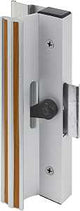 Prime-Line C 1005 Handleset, Aluminum, Anodized, For: 1 to 1-1/2 in THK Glass Sliding Doors, Mortise Lock Systems