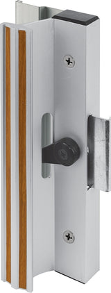 Prime-Line C 1005 Handleset, Aluminum, Anodized, For: 1 to 1-1/2 in THK Glass Sliding Doors, Mortise Lock Systems