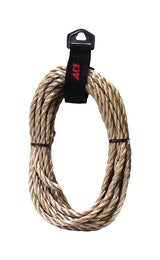 Ace 1/4 in. D X 25 ft. L Brown Twisted Poly Rope
