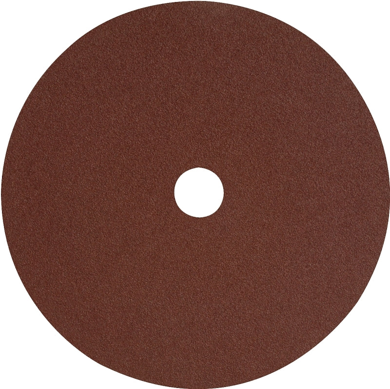 DEWALT DARB1G0325 Fiber Disc, 4-1/2 in Dia, 7/8 in Arbor, Coated, 36 Grit, Extra Coarse, Aluminum Oxide Abrasive, Pack of 25