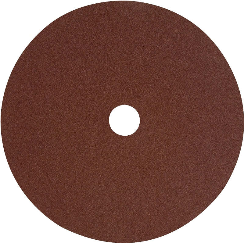 DEWALT DARB1G0605 Fiber Disc, 4-1/2 in Dia, 7/8 in Arbor, Coated, 60 Grit, Coarse, Aluminum Oxide Abrasive