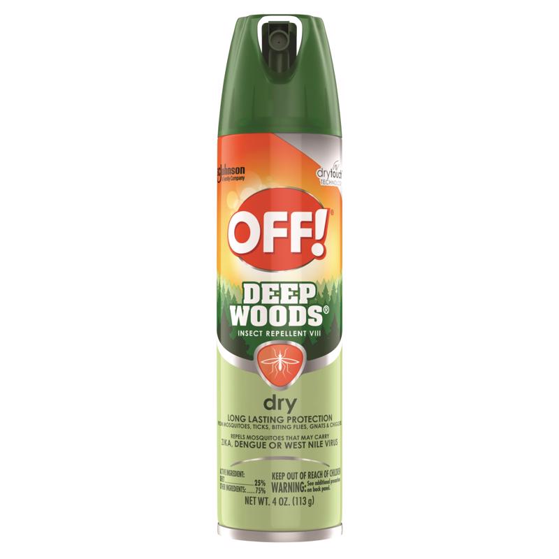 OFF! Deep Woods Insect Repellent Liquid For Flies 4 oz, Pack of 12