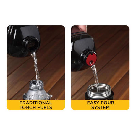 TIKI Easy Pour Citronella Torch Fuel 100 oz, Pack of 4