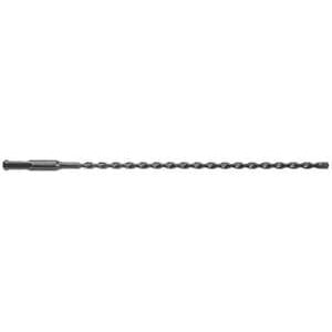 Irwin 322020 Hammer Drill Bit, 1/4 in Dia, 12 in OAL, Twist Flute, 1-Flute, 2 in Dia Shank, SDS Plus Shank