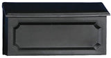 Gibraltar Mailboxes Windsor Series WMH00B04 Mailbox, 288.6 cu-in, Polypropylene, Black, 15-1/2 in W, 4.7 in D, 7.9 in H