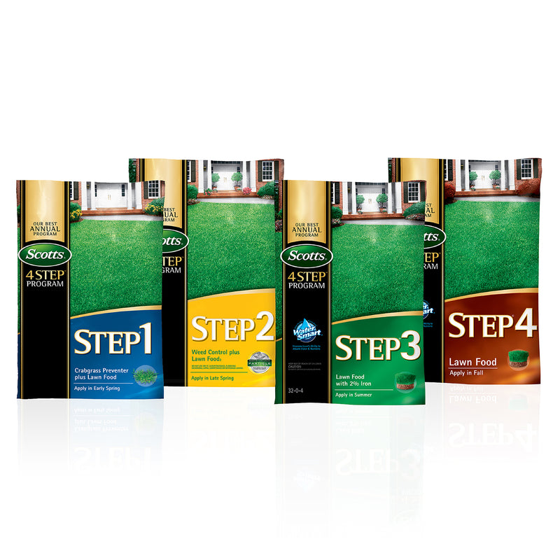 Scotts 4 Step Annual Program Lawn Food For All Grasses 5000 sq ft