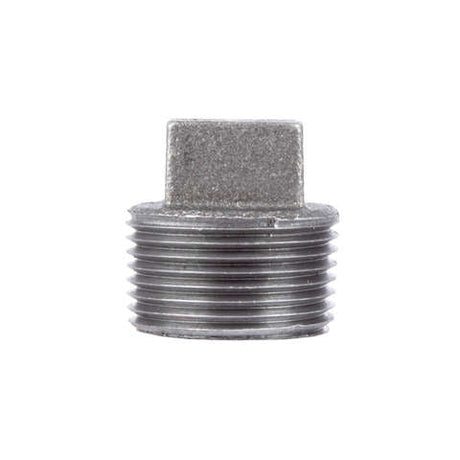 STZ Industries 4 in. MIP each Black Malleable Iron Plug