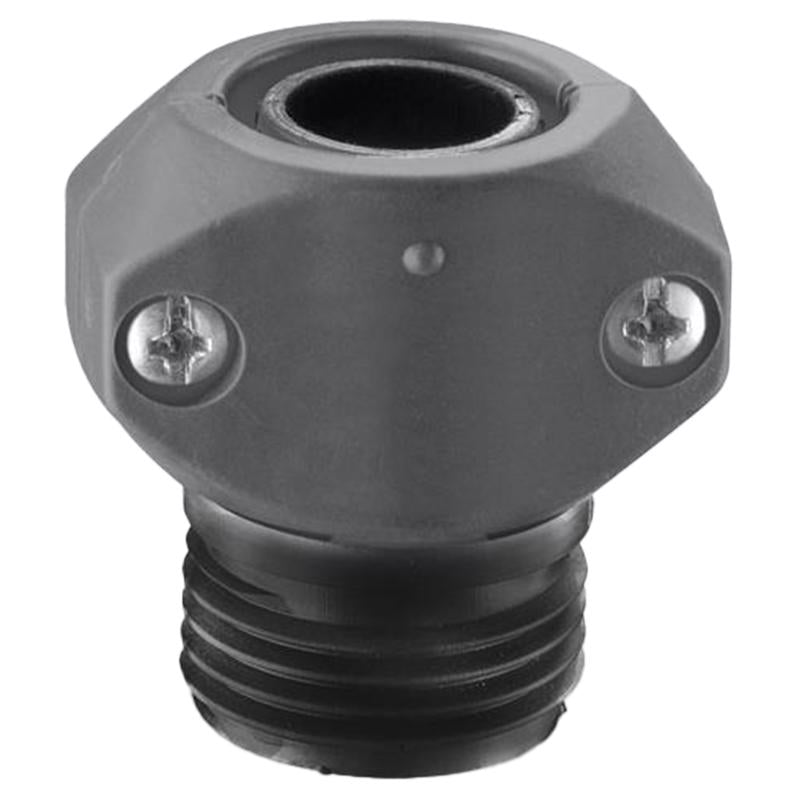 Gilmour 1/2 - 9/16 in. Plastic Threaded Male Hose Coupling, Pack of 12