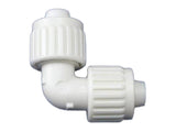 Flair-It PEXLOCK 16800 Tube Elbow, 1/2 in, Compression, 90 deg Angle, PVC