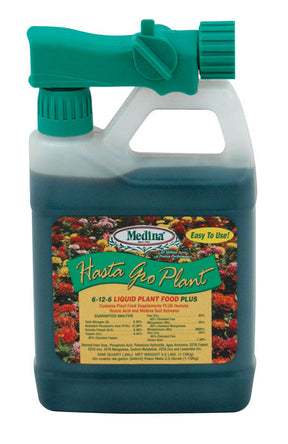 Medina Hasta Gro Plant Liquid All Purpose Plant Food 1 qt