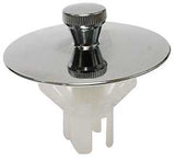 Keeney K826-37 Universal Drain Stopper, Polished Chrome