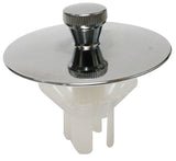 Keeney K826-37 Universal Drain Stopper, Polished Chrome