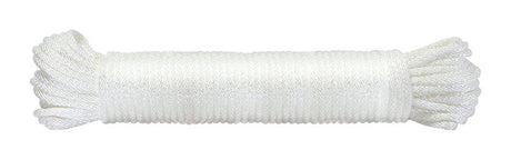 Ace 1/4 in. D X 100 ft. L White Solid Braided Nylon Rope