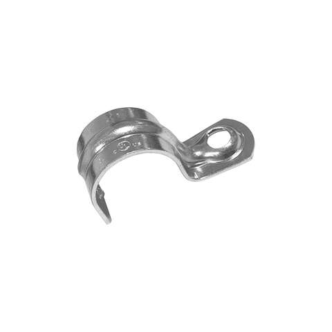 Sigma Engineered Solutions ProConnex 2-1/2 in. D Zinc-Plated Steel 1 Hole Strap 1 pk