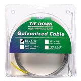 Tie Down Engineering Galvanized Steel 1/16 in. D X 50 ft. L Aircraft Cable
