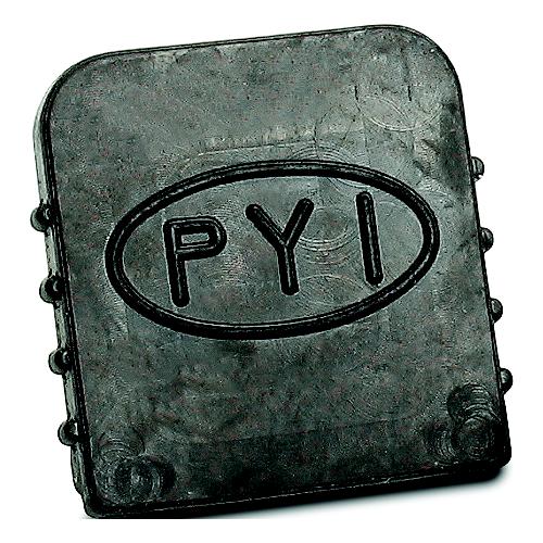 PYI Hose Clamp Jacket 1/2", Black, 25/Pk
