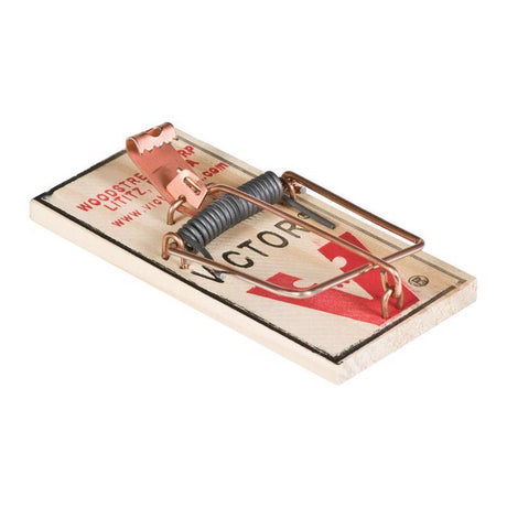 Victor Small Snap Trap For Mice 1 pk, Pack of 72