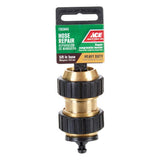 Ace 5/8 in. Brass Non-Threaded Female Hose Mender