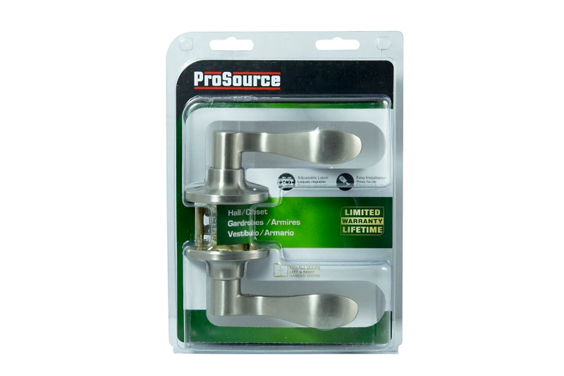 ProSource LYEX203V-PS Passage Lever, Zinc, Reversible Hand, 3 Grade
