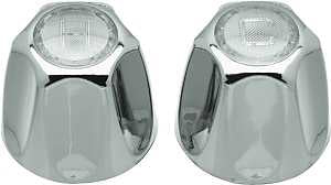 Danco 80456 Faucet Knob Handle, Zinc, Chrome-Plated, For: Price Pfister Verve Two Handle Kitchen and Lavatory Faucets