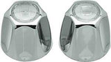 Danco 80456 Faucet Knob Handle, Zinc, Chrome-Plated, For: Price Pfister Verve Two Handle Kitchen and Lavatory Faucets