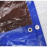 Ace 10 ft. W X 20 ft. L Medium Duty Polyethylene Tarp Blue/Brown