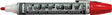 Dykem 44819 Permanent Marker, Red