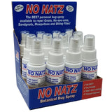 No Natz Organic Insect Repellent Liquid For Variety of Insects 2 oz, Pack of 12