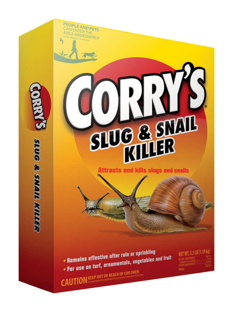 Corry's Slug and Snail Killer 3.5 lb, Pack of 4