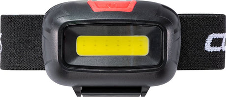 Coast FL13 Headlight, AAA Battery, LED Lamp, 250 Lumens, 68 ft Beam Distance, 13 hr Run Time, Black