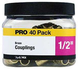 Apollo APXC1240JR Coupling, 1/2 in, Barb, PEX-B, Brass, 200 psi Pressure