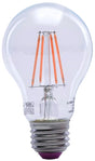 Feit Electric A19/TPK/LED LED Bulb, General-Purpose, A19 Lamp, 25 W Equivalent, E26 Lamp Base, Dimmable, Clear, Pack of 6
