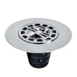 Ace Chrome Plastic/Stainless Steel Hair Catcher Shower Drain Cover