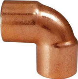 Elkhart Products 107C Series 31314 Pipe Elbow, 1-1/2 in, Sweat, 90 deg Angle, Copper