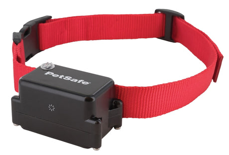 PetSafe Stubborn Dog In-Ground Fence PRF-275-19 Receiver Collar, Nylon/Plastic, Red
