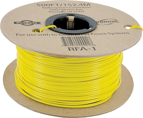 PetSafe RFA-1 Fence Boundary Wire, 20 ga Wire, Yellow, 500 ft L