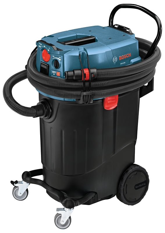 Bosch VAC140AH Dust Extractor, 120 V, 9.5 A, 14.5 gal, 150 cfm Air