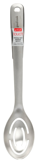 Goodcook 20438 1-Piece Slotted Spoon, 13.3 in OAL, Stainless Steel